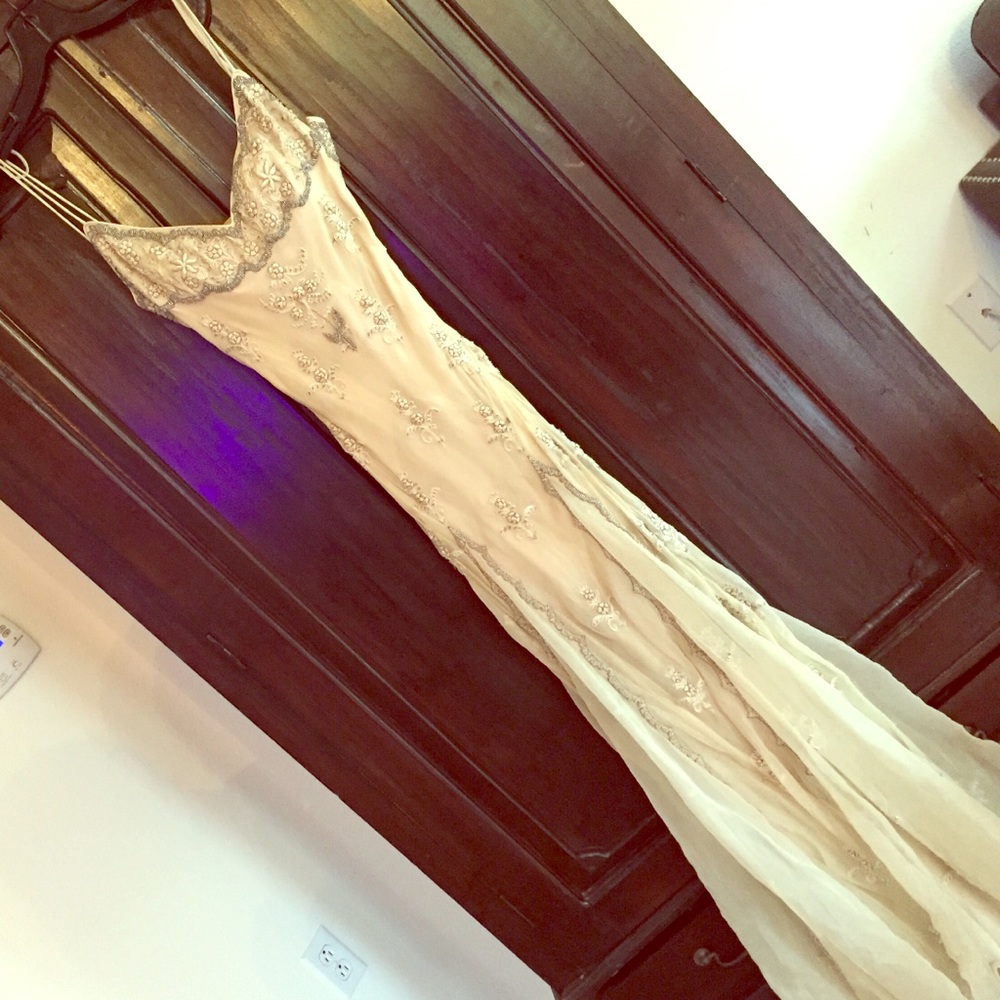 COPY - Les Habitudes hand beaded gown